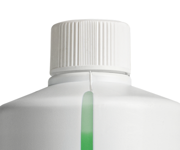 Botella de 1 litro con línea visora